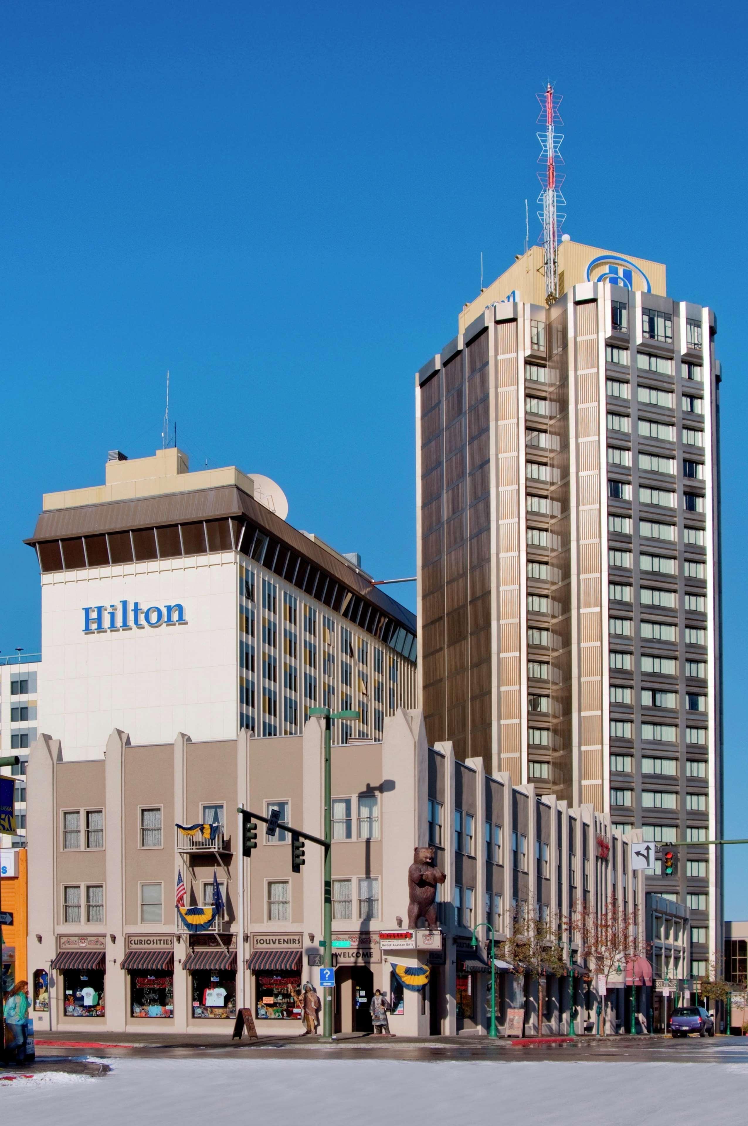 Hilton Anchorage Hotel Exterior foto
